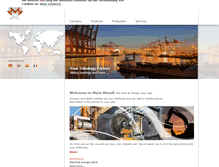 Tablet Screenshot of main-metall.com
